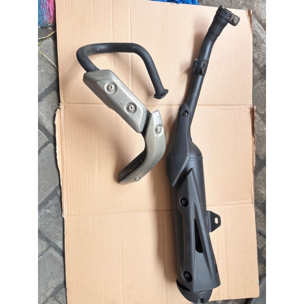 knalpot WR 155 original yamaha