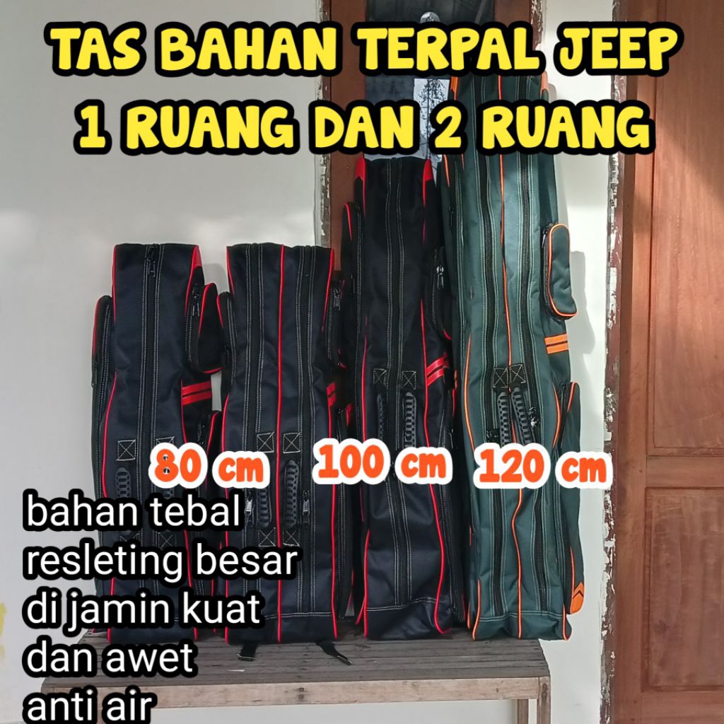 TAS PANCING GENDONG / RANSEL BAHAN TERPAL JEEP