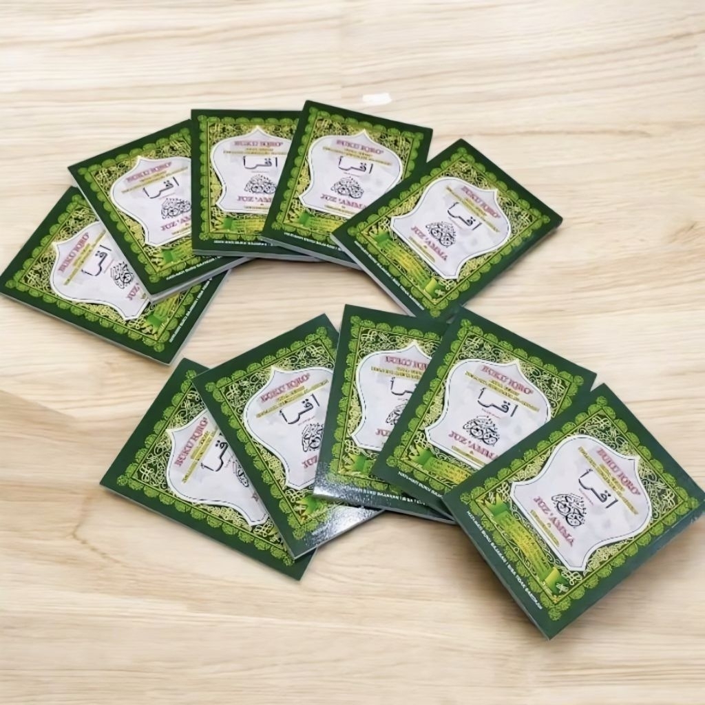 Grosir Paket 10 Iqro Juz Amma Ukuran Kecil Original