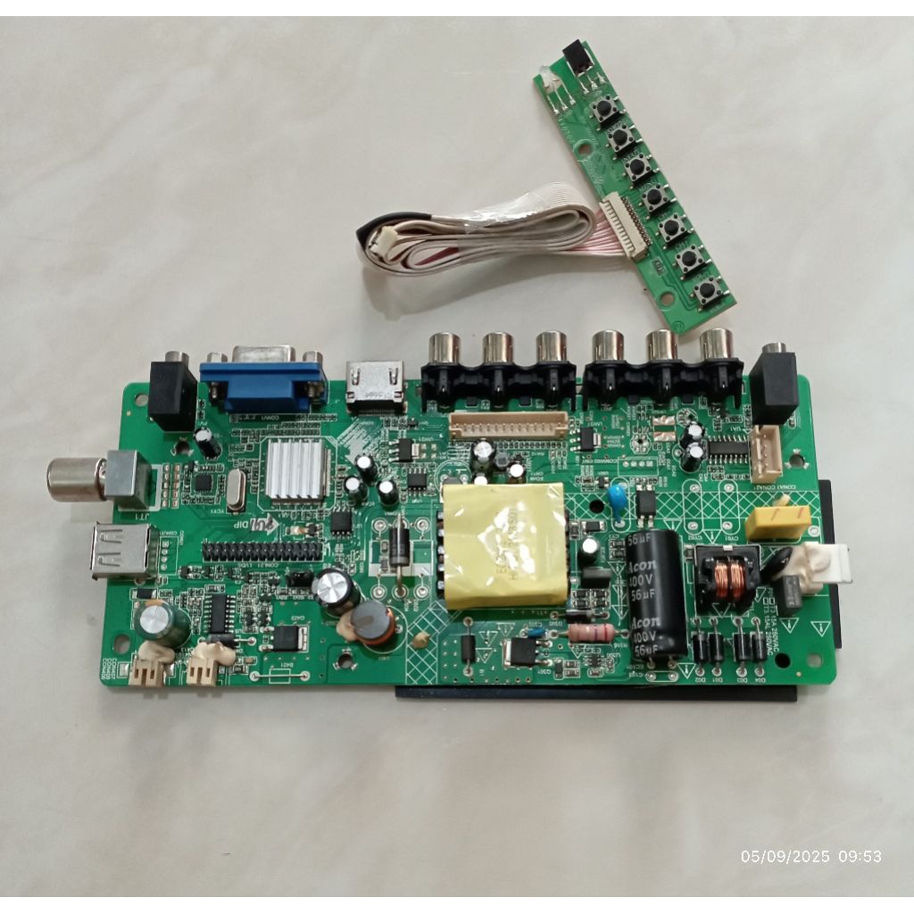 MB MOBO MAINBOARD MODULE MESIN TV JUC J 32DIGITAL
