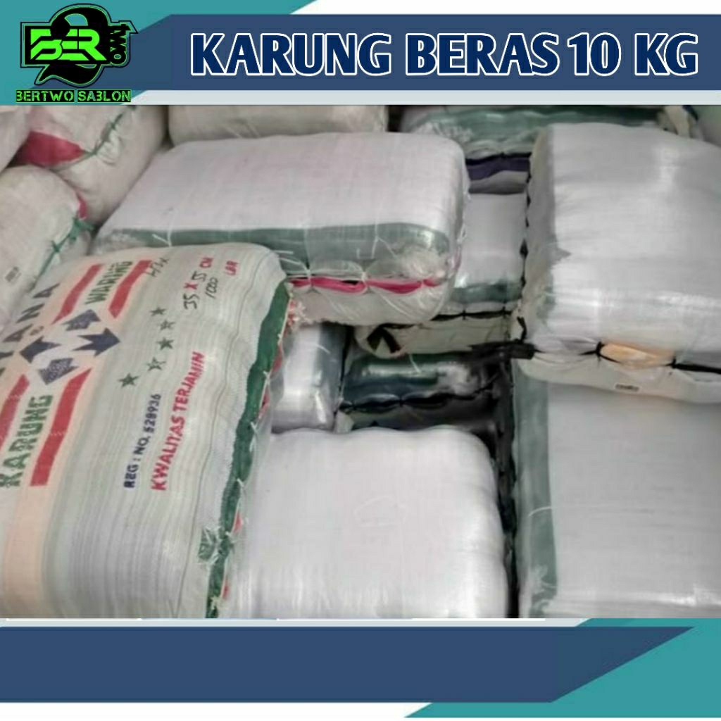 KARUNG BERAS 10 KG(polos)