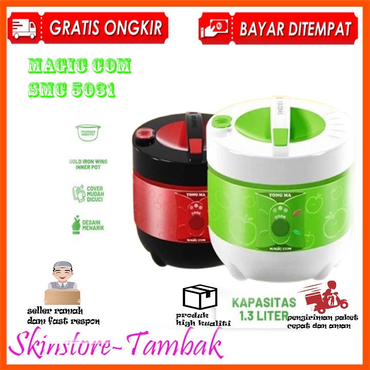 MAGIC COM YONG MA SMC-5031/Rice Cooker 1.3 Liter