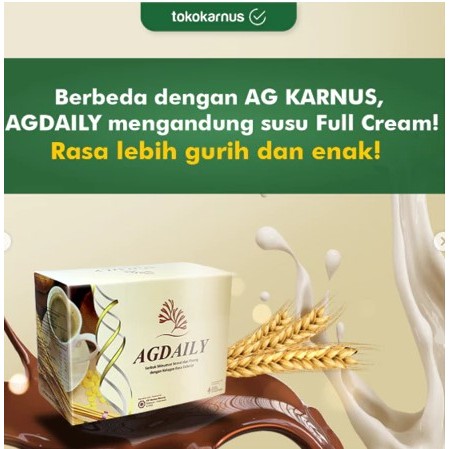 

AGDAILY Sereal Sehat Alami Baik Untuk Lambung