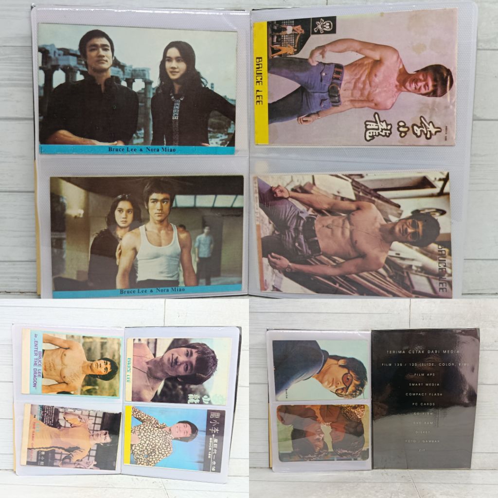 Album Foto Jadul atau mini foster Jadul dalam Album foto satu album Isi 40 foto Ada 10 foto Bruce Le