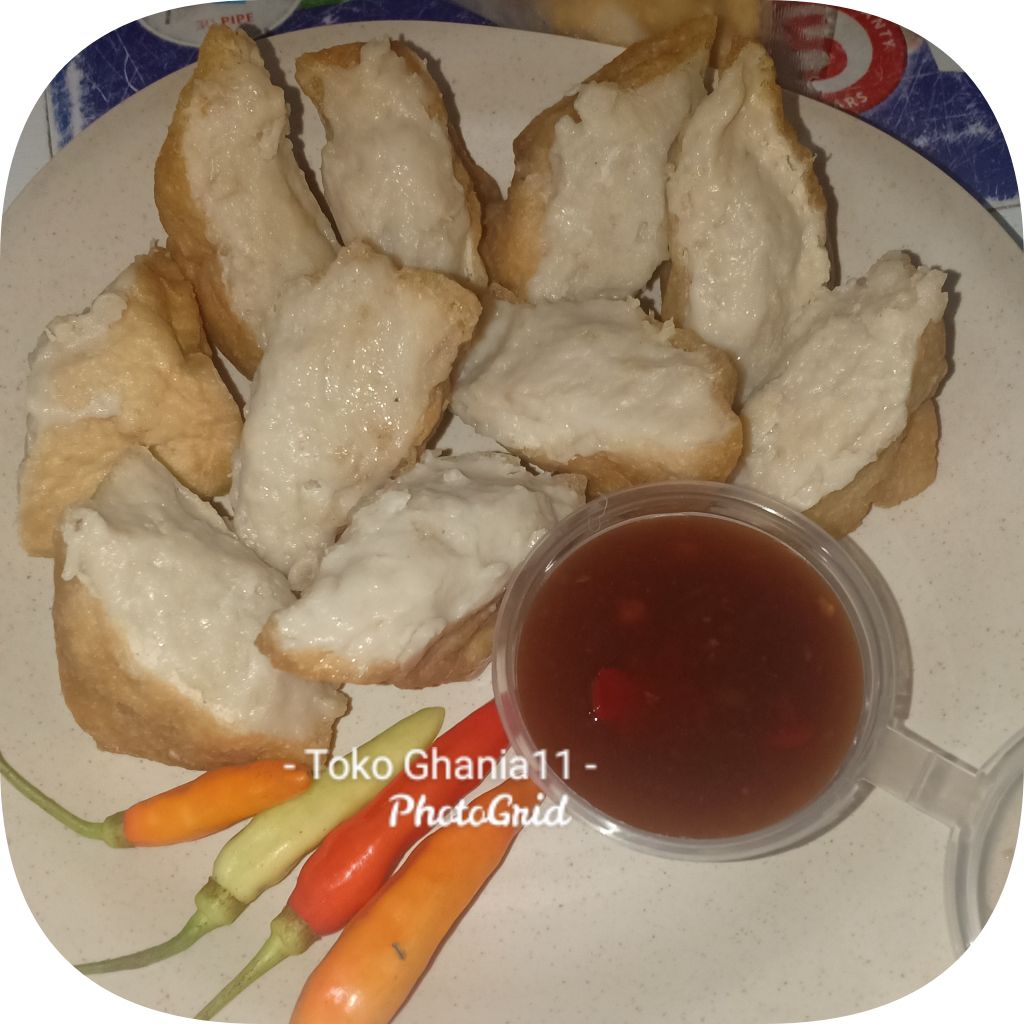 

TAHU BAKSO AYAM ISI 10PCS + SAUS SAMBAL(FROZEN)