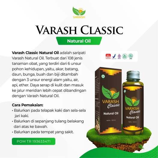 Varash classic natural oil