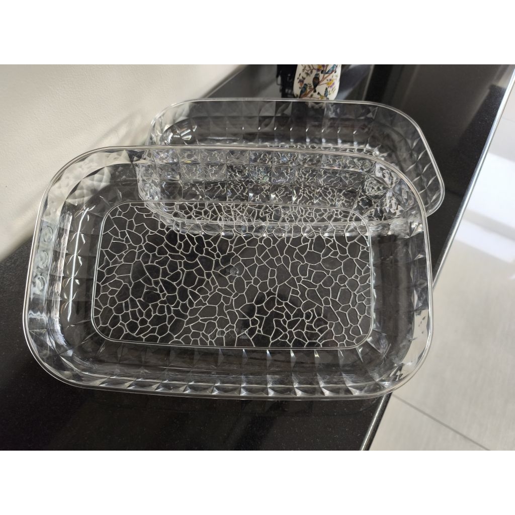 Nampan Baki Acrylic Cantik Mewah