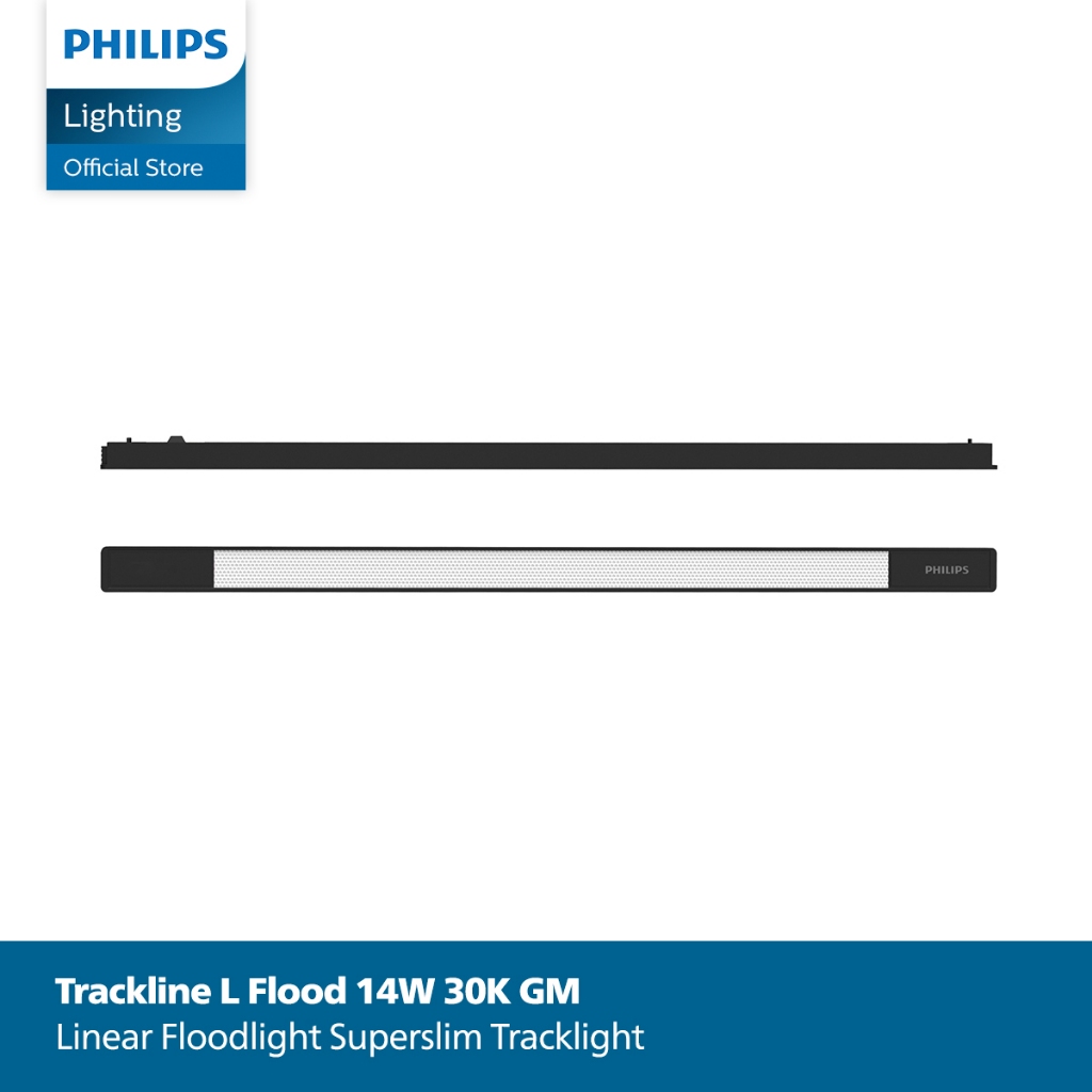Lampu Philips LED Tracklight Linear Flood 14W 30K Kuning