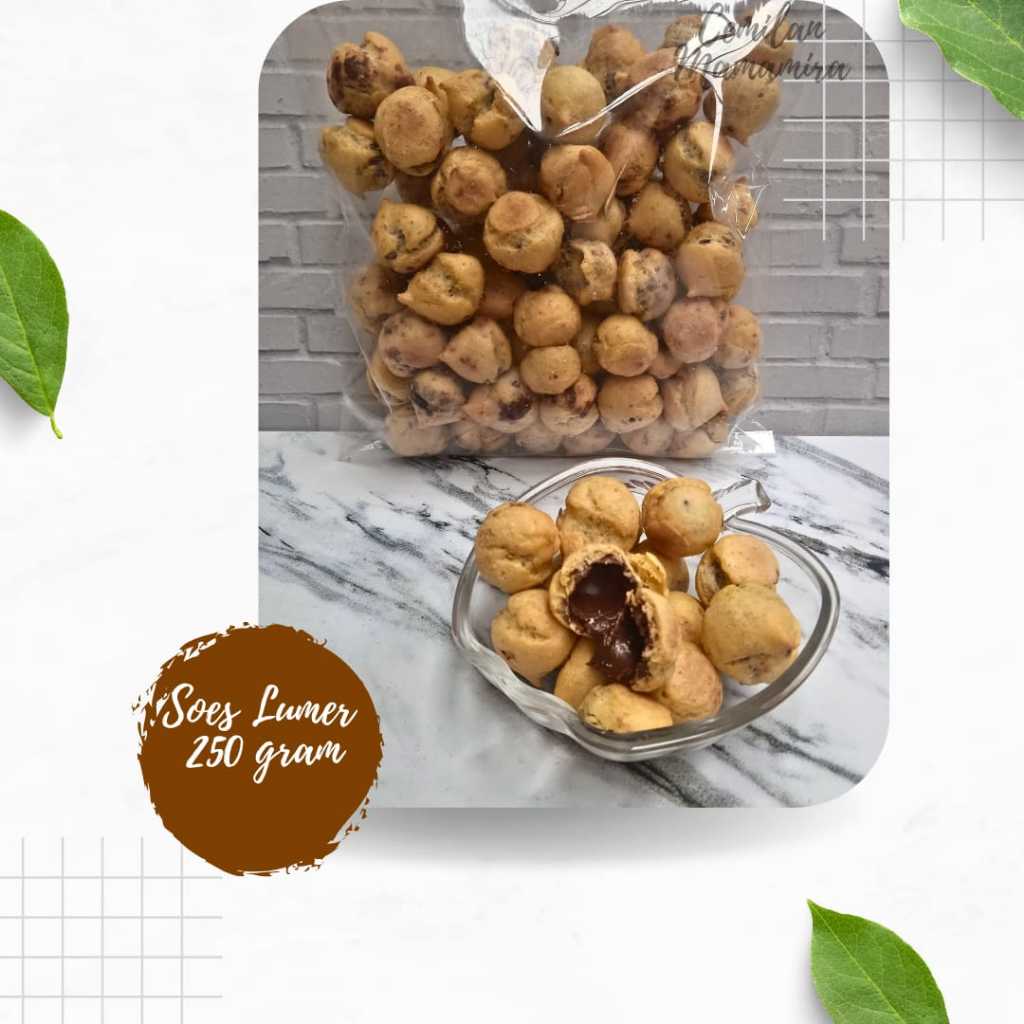 

Kue Soes Coklat Lumer Soes Coklat 250 gram Snack Jajanan Kiloan Snack Kiloan Cemilan Manis