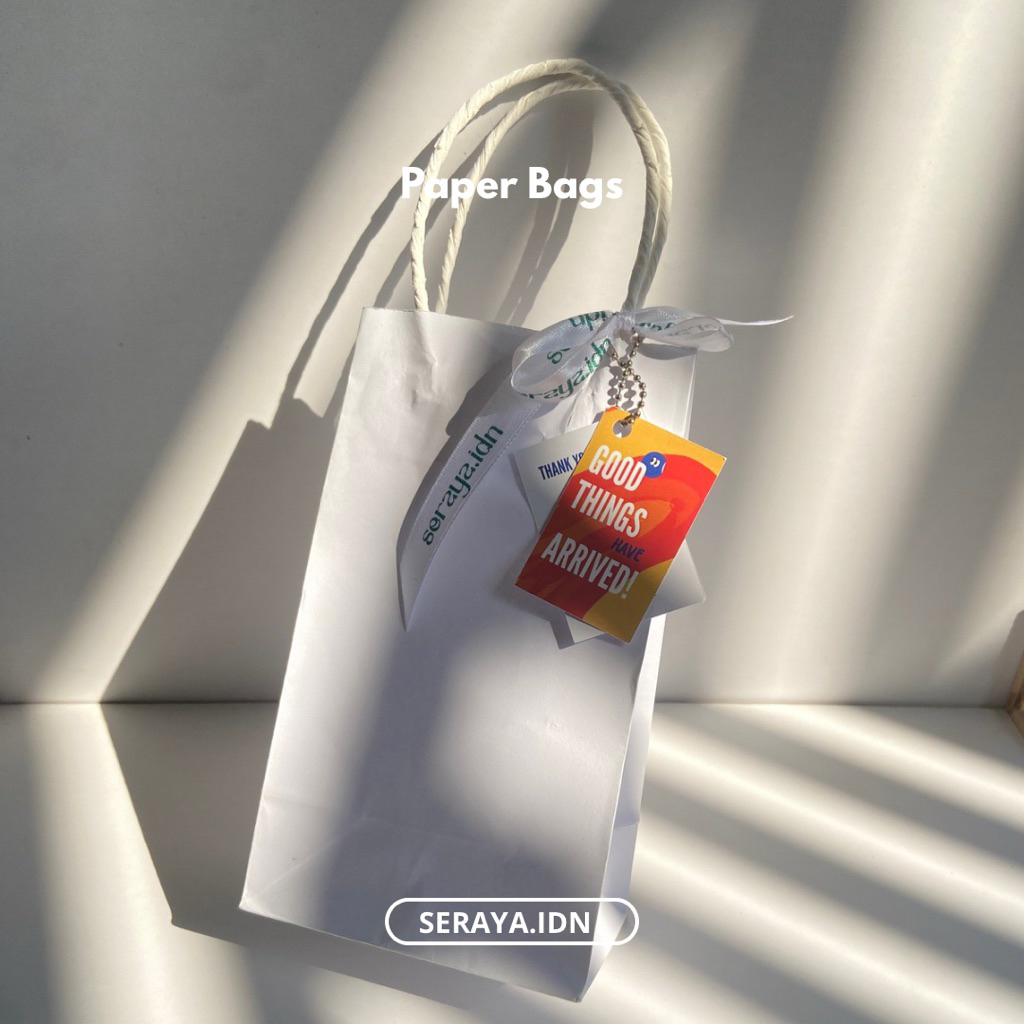 

SERAYA SCENT Additional Paper Bags |Extra Gift Box|Custom Souvenir|Greting Card|Pita|Box