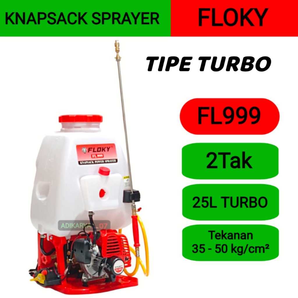Mesin Semprot Hama 20L TURBO Engine Sprayer Hama 2Stroke - Mesin Kabut Power Spayer 2Tak STANDAR Kna