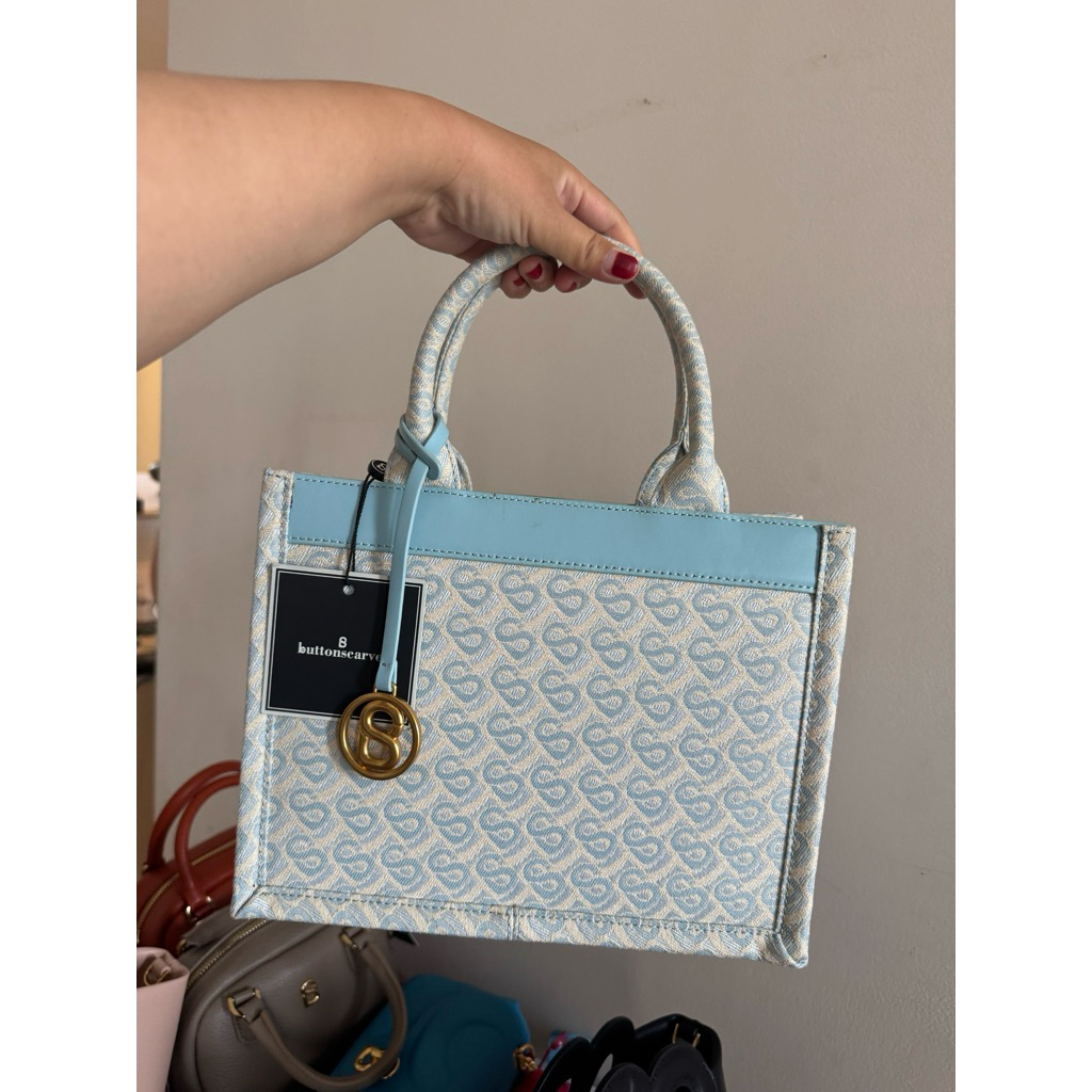 Bimu Totebag Jaguard Buttonscarves Sky Way Small+Dusbag