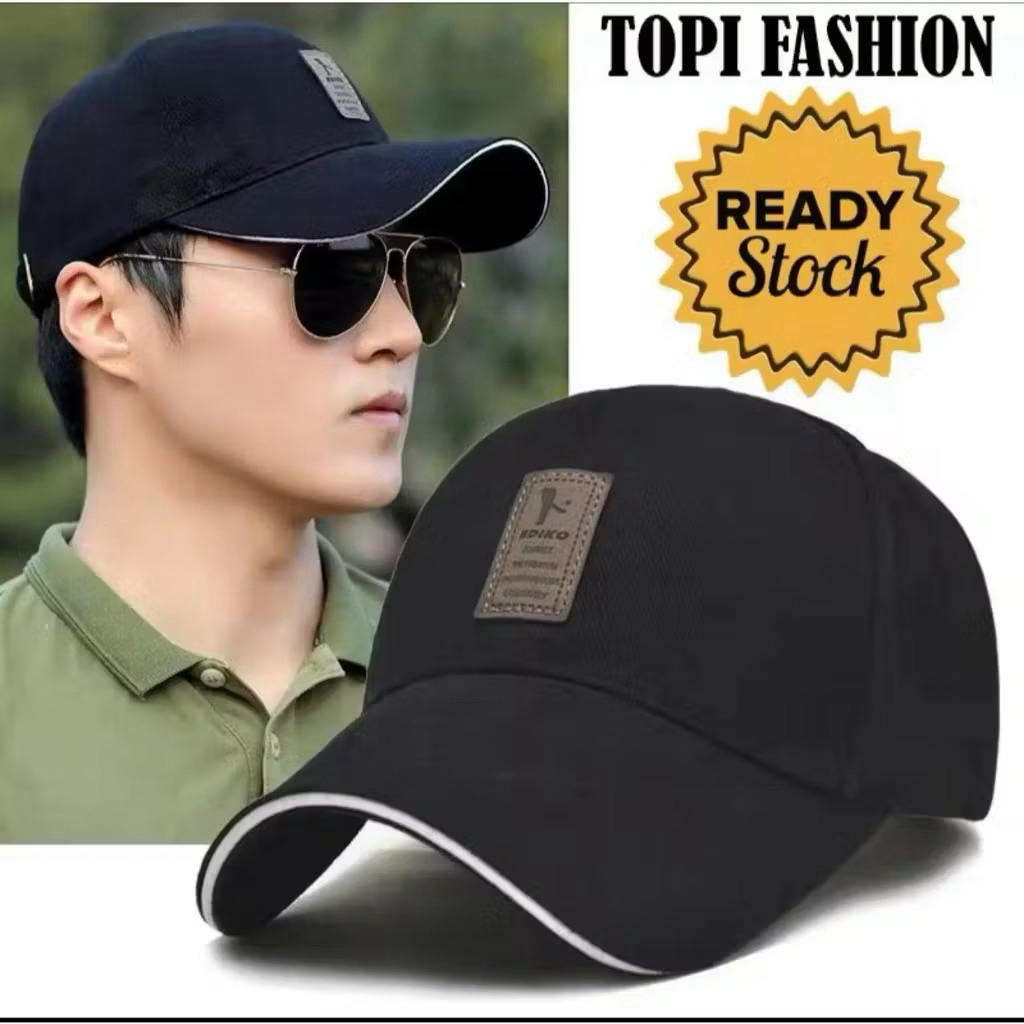 Topi Baseball Ediko Topi Baseball Korea Pria Wanita Casual Premium Ediko