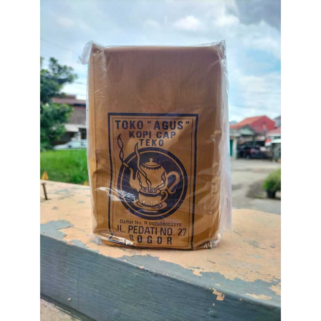 

Kopi Cap Teko 500 Gram Tanpa Gula Produksi Toko Agus Kopi Legendaris Khas Kota Bogor Enak dan Harum