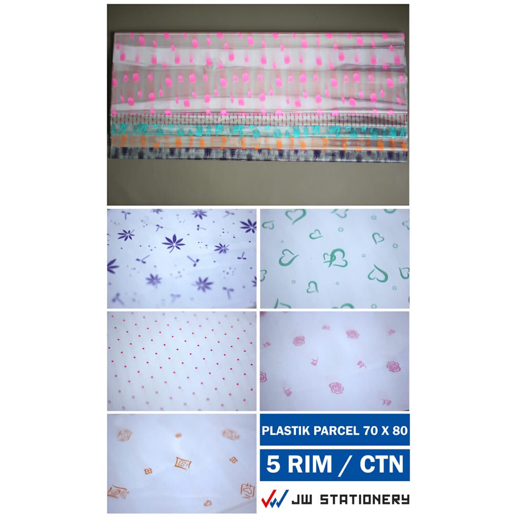 

GROSIR 1pack(500lembar) PLASTIK PARCEL 70x80 // Plastik Parcel murah