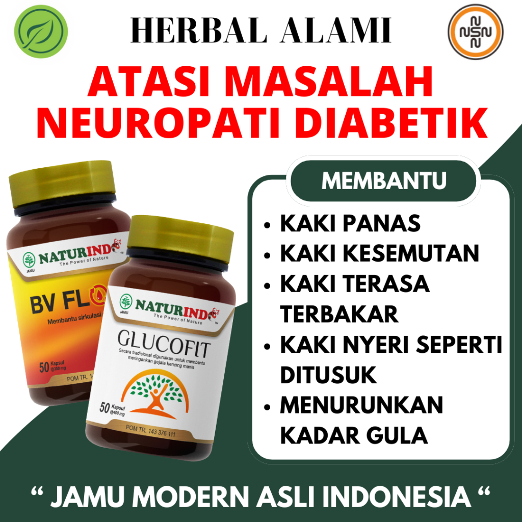 Obat Neuropati Diabetik Herbal Ampuh Nyeri Kaki || Obat Gangguan Saraf Diabetes Herbal Nyeri Kram