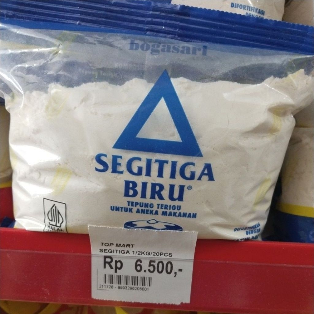 

Tepung Segitiga Biru 500 Gr