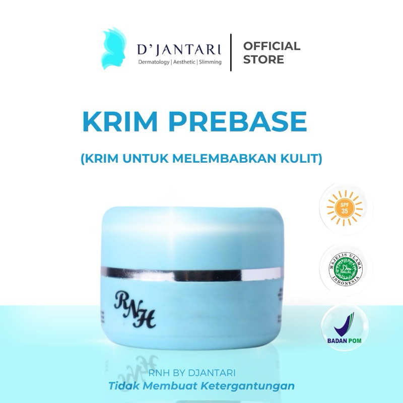 [D'JANTARI OFFICIAL] Krim Prebase RNH D'JANTARI - Pelembab untuk kulit sensitive dan kering