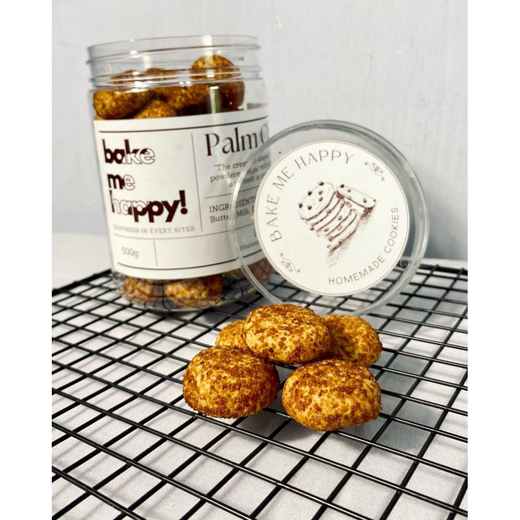 

Kue Kering Palm Cheese Bake Me Happy Spesial Homemade | Cookies | Kue Lebaran | Hampers