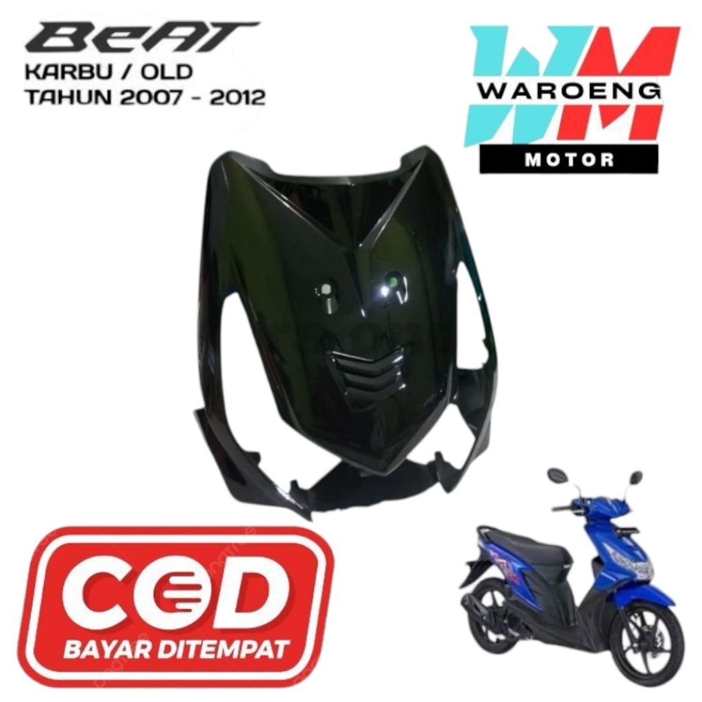Tameng Depan beat karbu/ Dasi depan Beat Karbu Terlengkap / Tameng / Panel Honda Beat karbu 2008 200