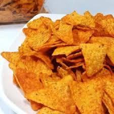 

Keripik Jagung Tortila Balado 250 gr / TORTILLA Chips BALADO