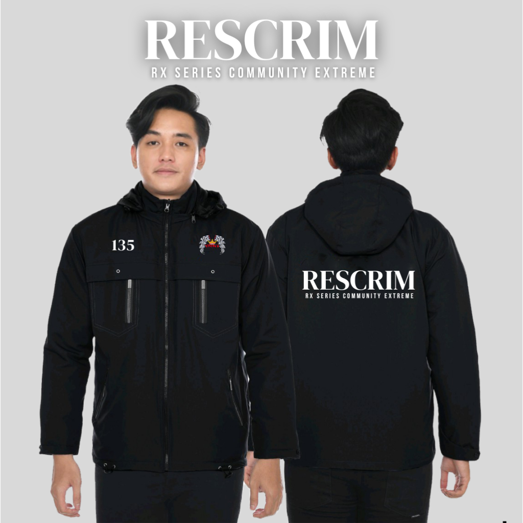 Jaket Rx King Rescrim RX KING Jaket Pria Wanita Series Community Rider Bisa Custom