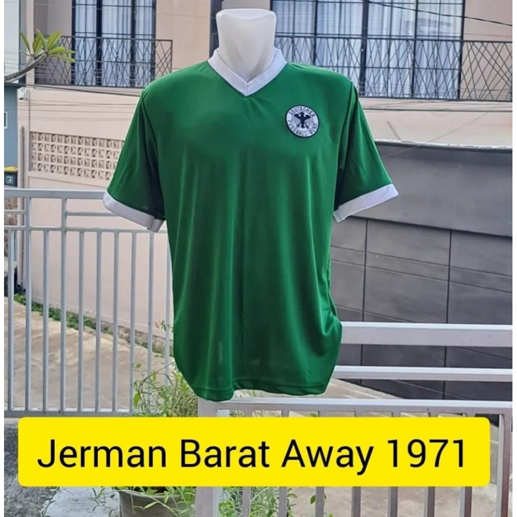 jersey retro jerman barat away 1971