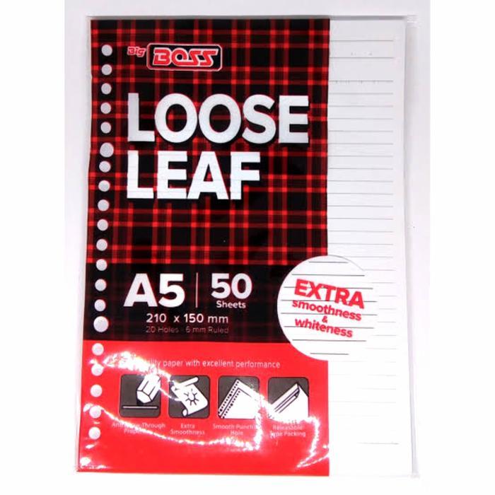 

Isi Binder Loose leaf A5