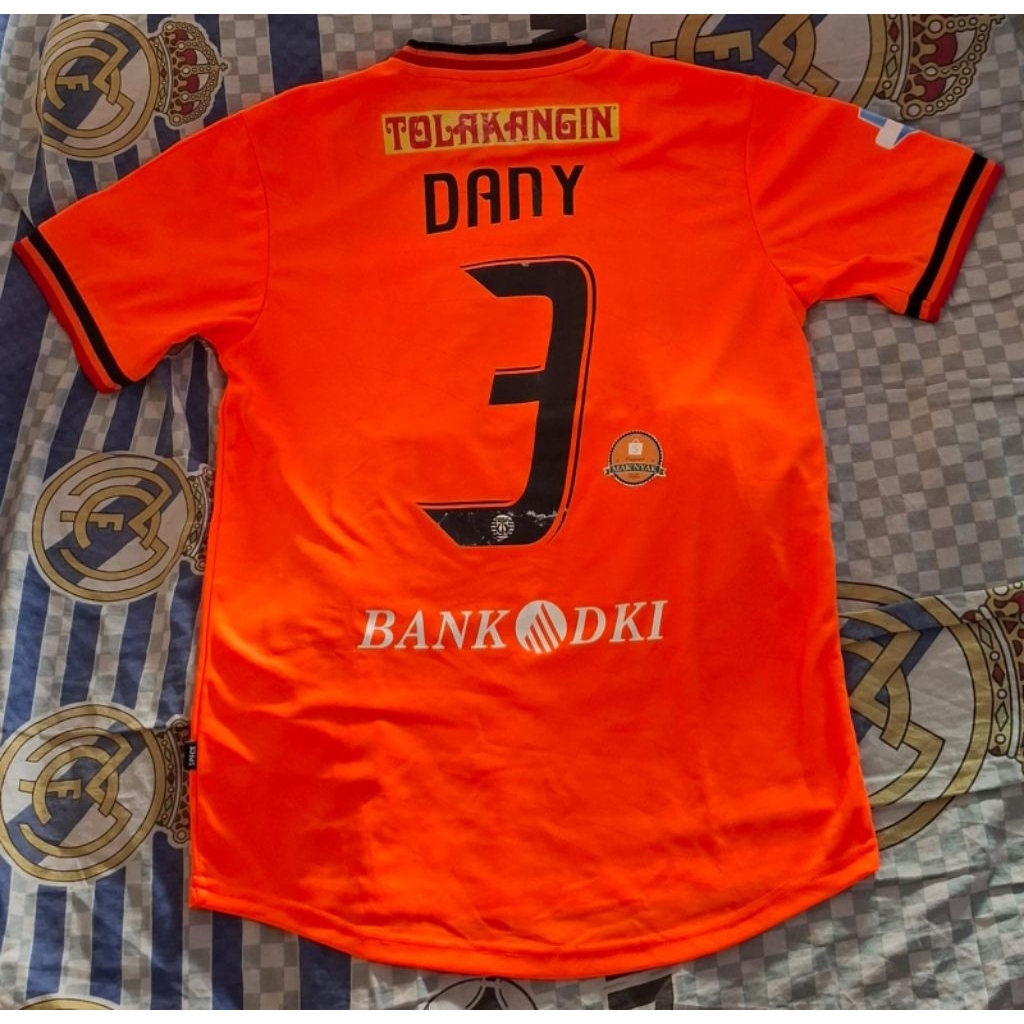 Jersey bola / unisex / match issue dany saputra third 2018