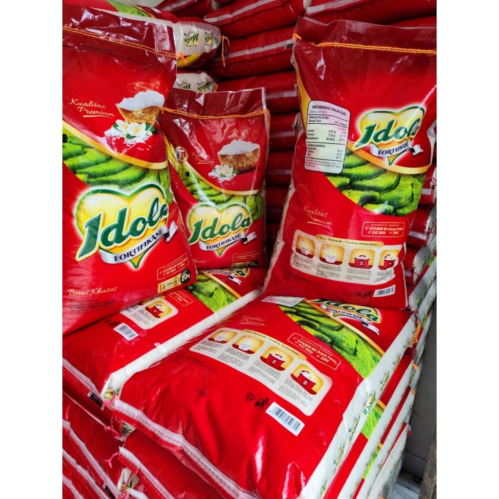 

Beras khusus idola fortifikasi 100% Asli 10kg