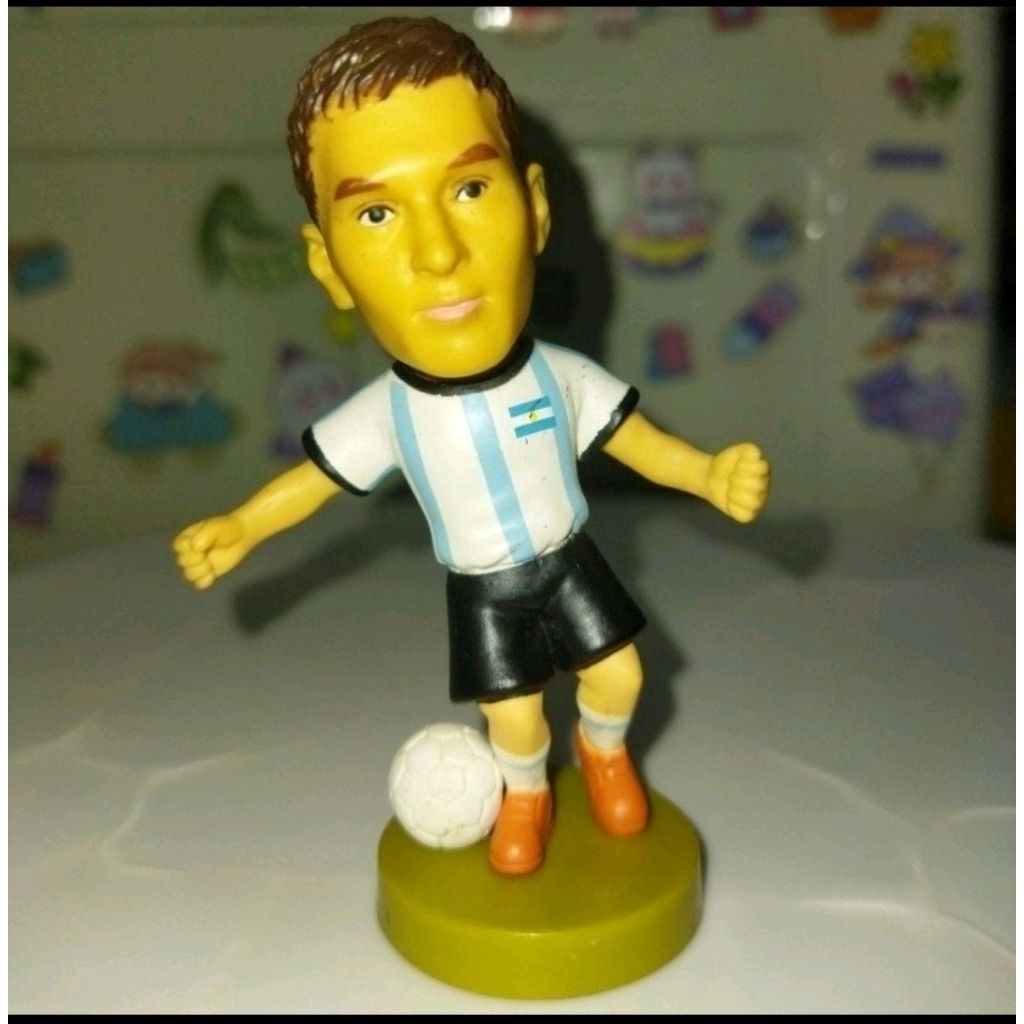 Figure Pemain Bola Messi Ronaldo Baggio Gerrard Torres