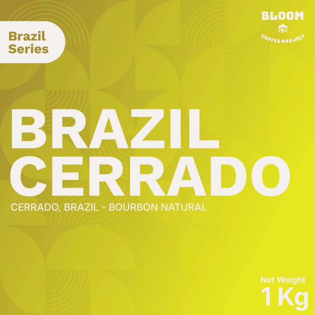 

Biji Kopi Arabica Brazil - Brazil Cerrado Bourbon Natural - Specialty Grade Coffee Green Beans