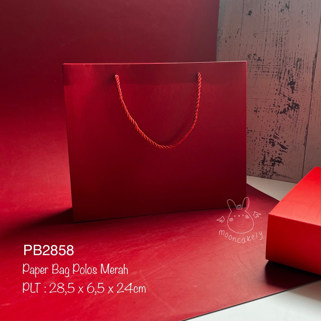 

PB2857| PBH2854| PB2858 Paper Bag +Mika Bening Transparan Goodie Bag/ Tas PB