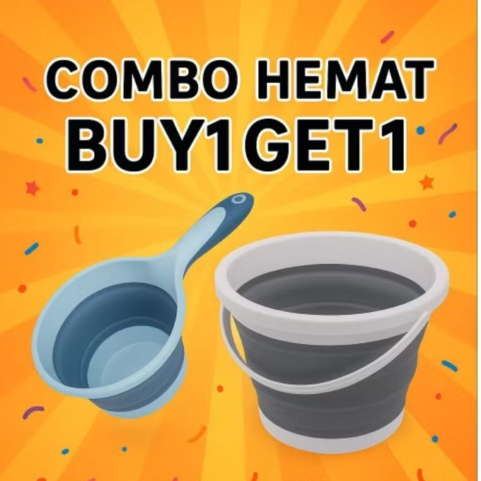 KOMBOHEMAT EMBER LIPAT DAN GAYUNG LIPAT SILIKON TEBAL