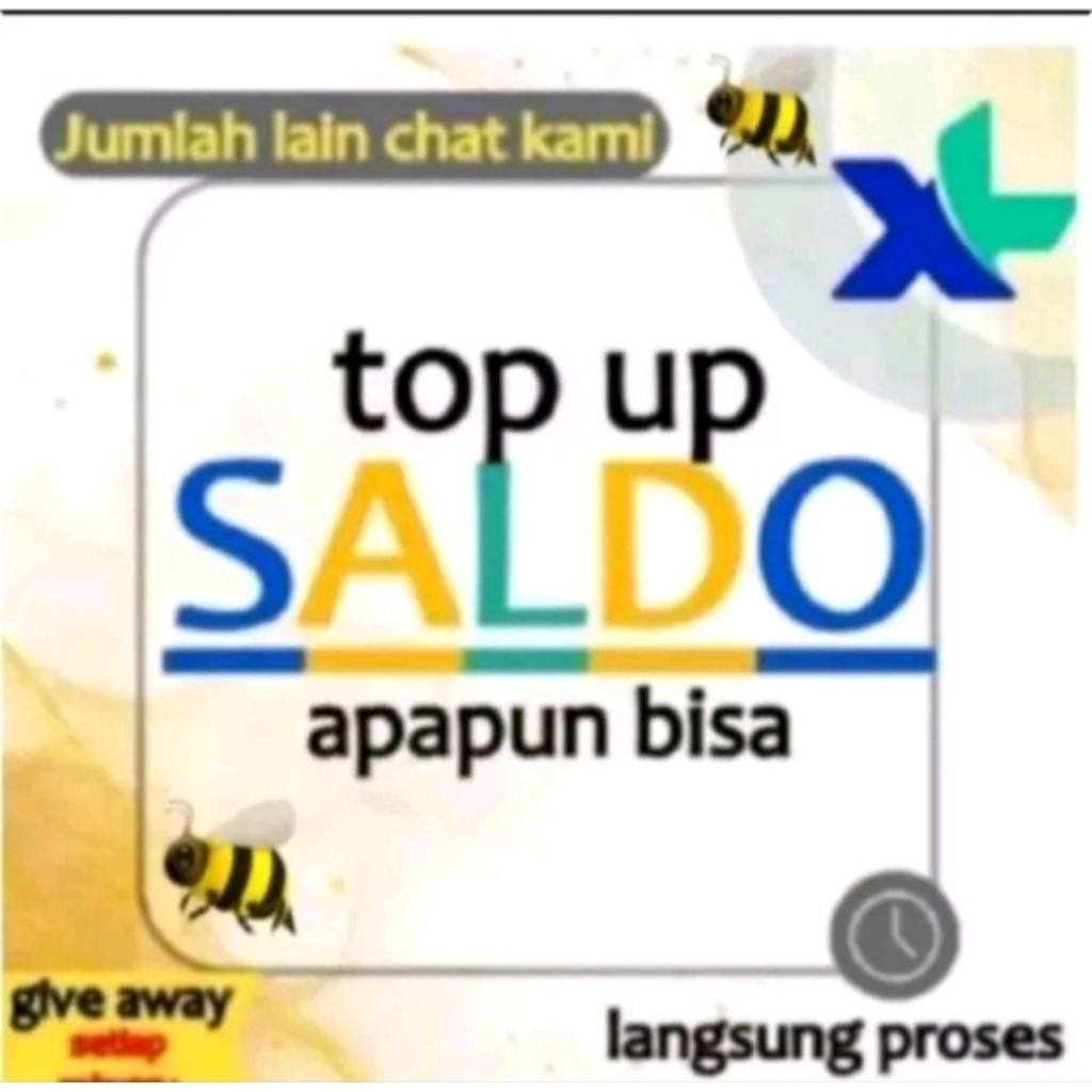 

TERMURAH!!!TOPUP SALDO/PULSA REGULER TRANSFER INDOSAT 500K SAMPAI 10.0k