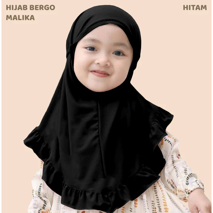 kerudung anak bayi RAINA REMPEL 1-3 TAHUN - hijab anak perempuan - jilbab anak lucu