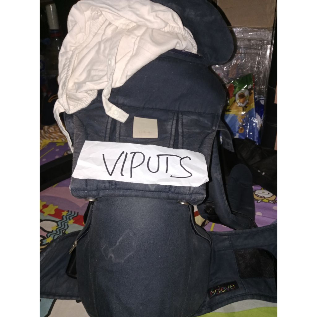 Gendongan Depan Belakang Hipseat Ecleve Preloved