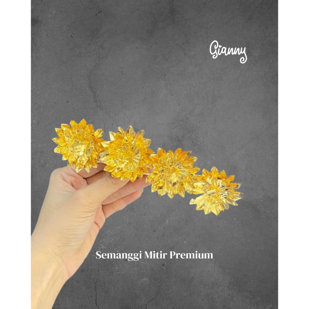 Semanggi Mitir Gold/Aksesoris Hairdo/ Semanggi Bali / Aksesoris Hairdo