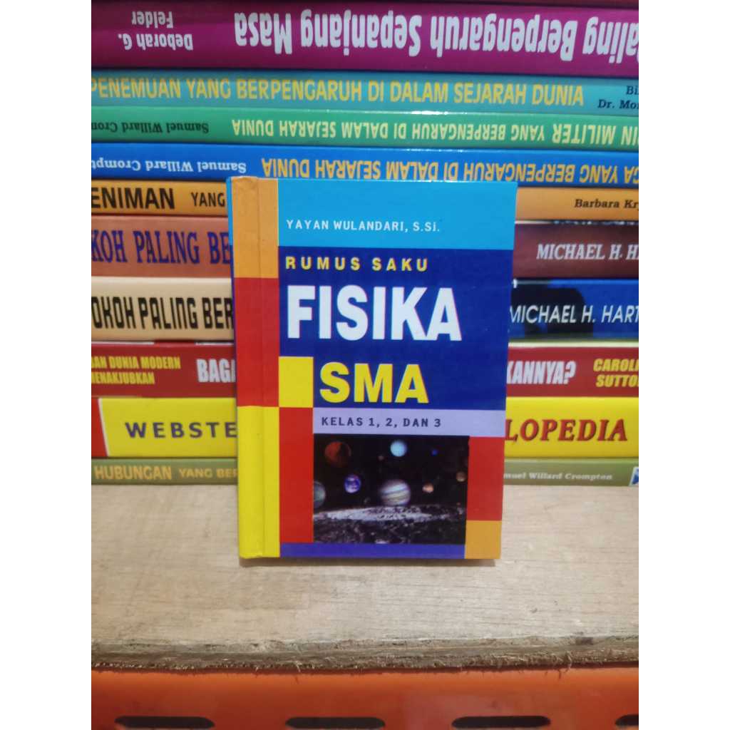 BUKU RUMUS SAKU FISIKA SMA KELAS 1, 2, DAN 3