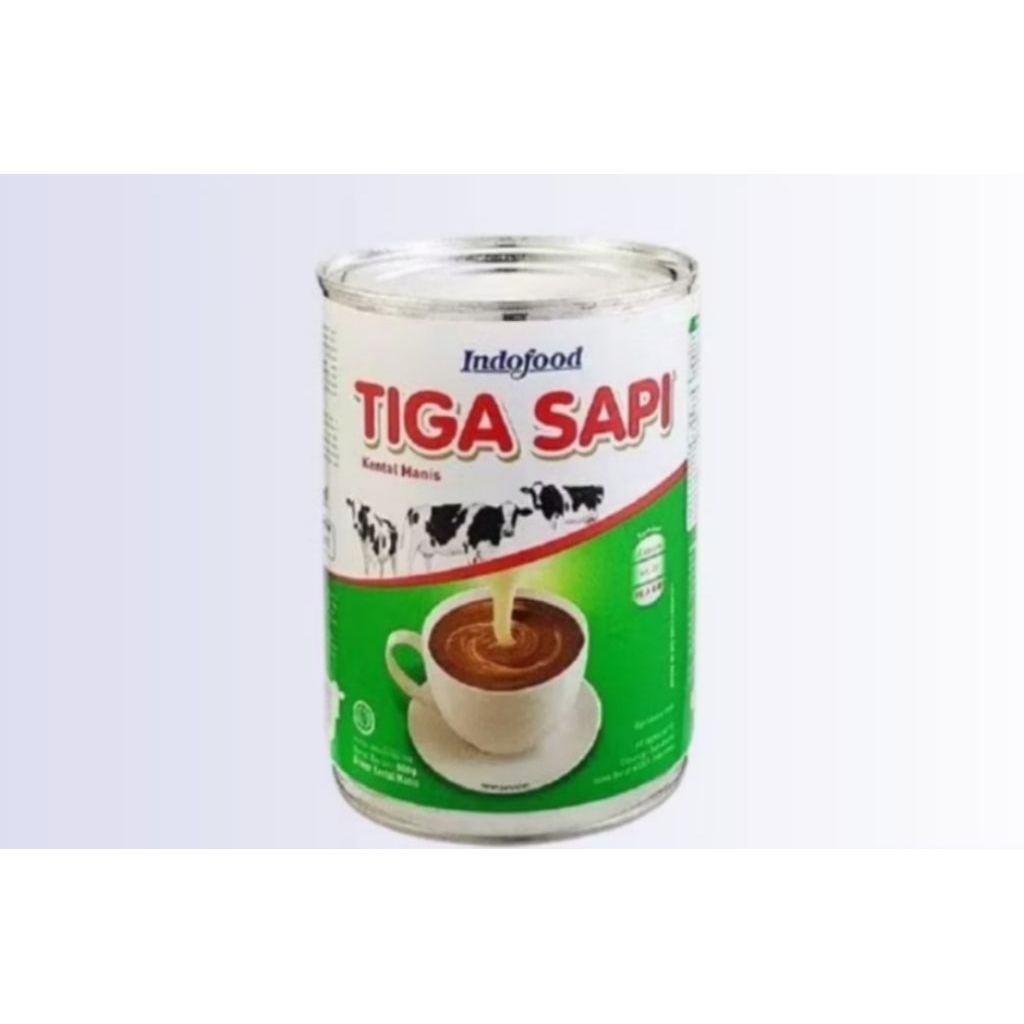

Susu kental manis tiga sapi 500gr harga terjangkau murah produk Original Asli expired lama