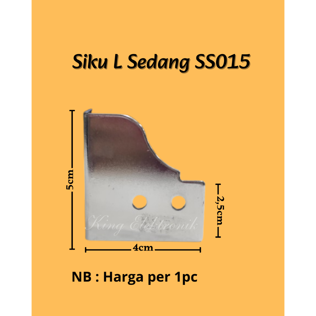 Siku L Sedang Hardcase Besi SS015