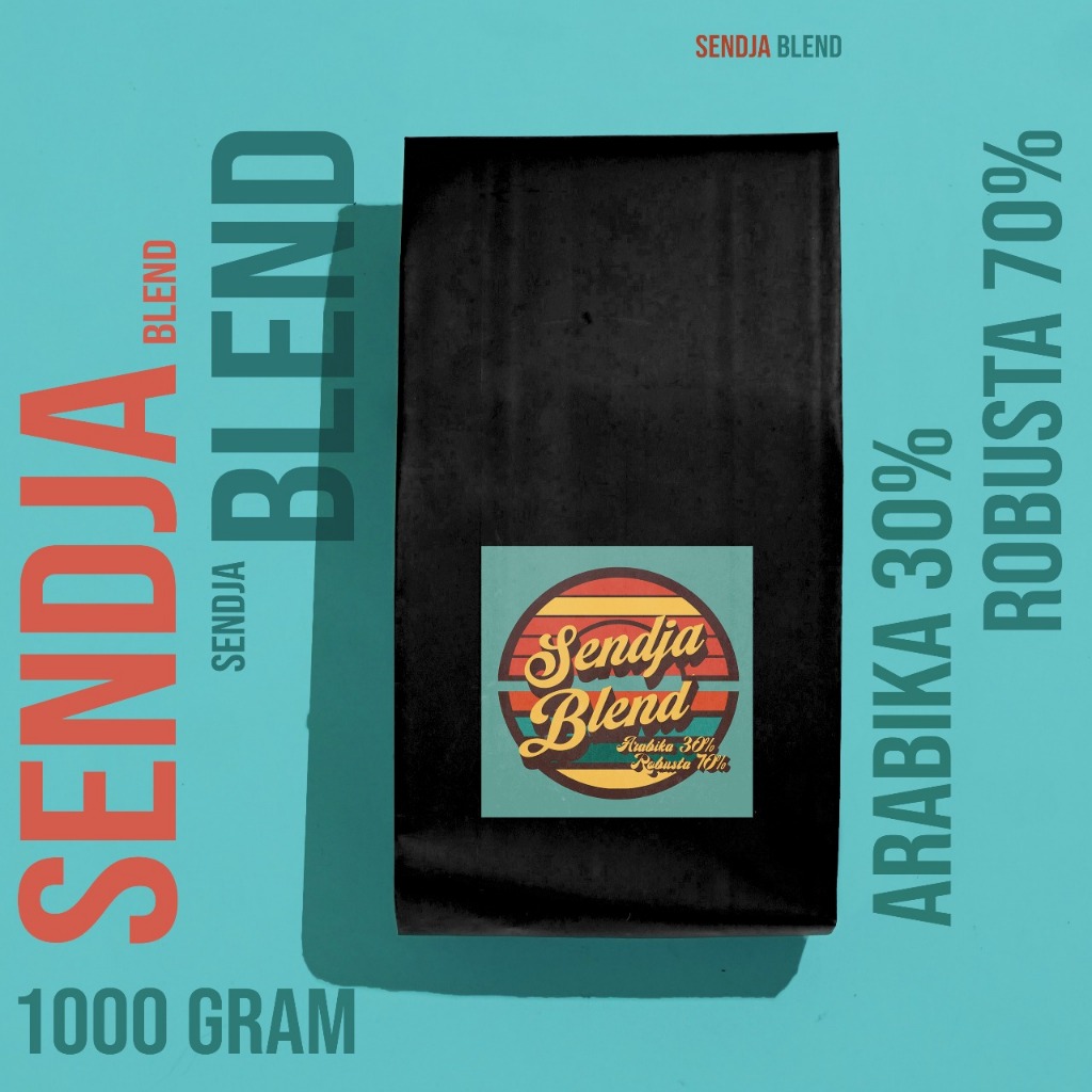 

Senja House Blend Kopi Arabika Robusta – Biji Kopi 1kg | 30% Arabika 70% Robusta |Fresh Roasting Strong Manis