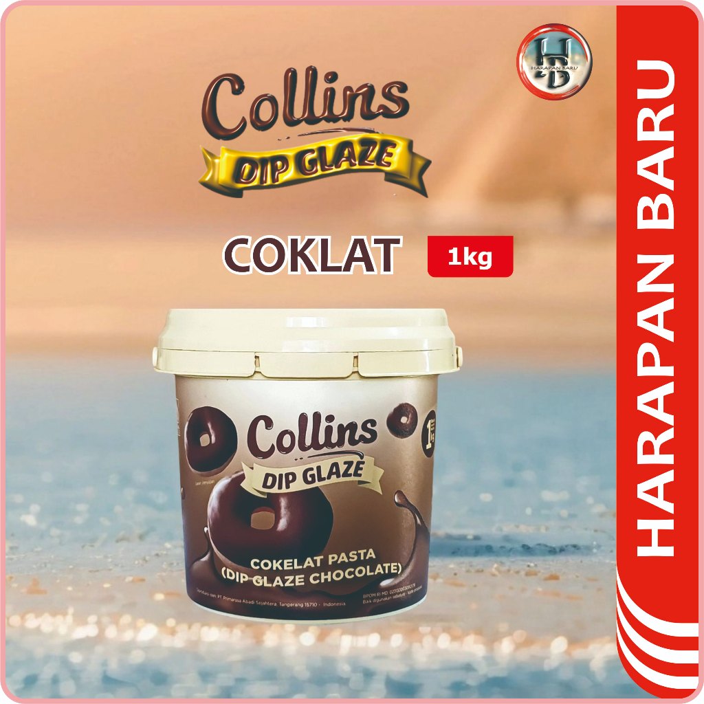 

Collins Dip Glaze Coklat 1kg - Harga Grosir - Bahan Kue - Topping dan Dekorasi