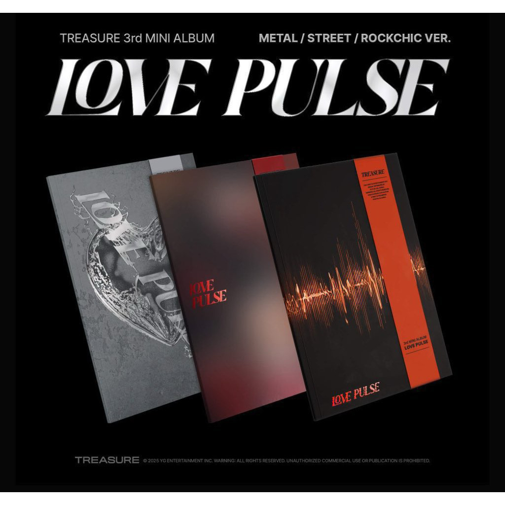 [READY STOCK] ALBUM TREASURE LOVE PULSE