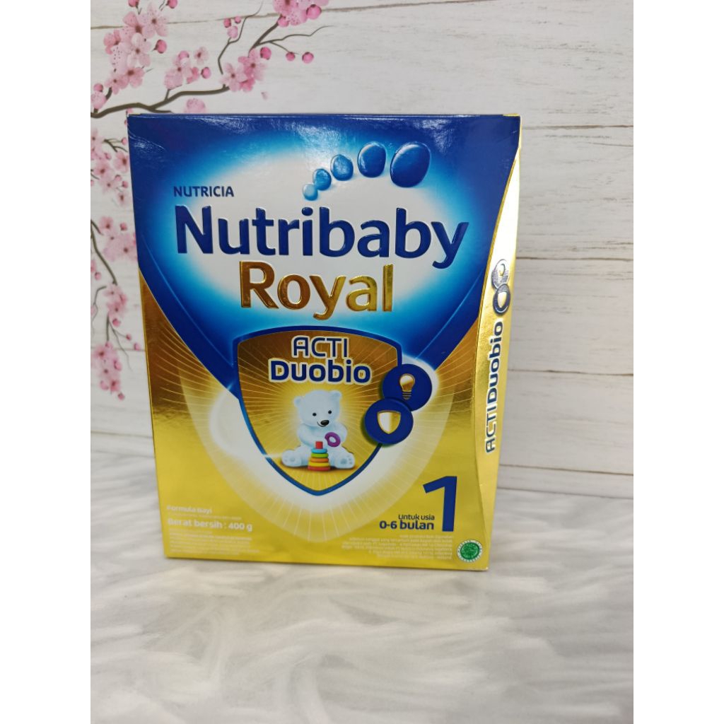 Nutribaby Royal 1 Susu Formula Bayi 0–6 Bulan 400gr