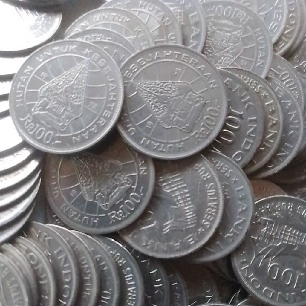 UANG KUNO 100 RUPIAH WAYANG TIPIS TAHUN 1978