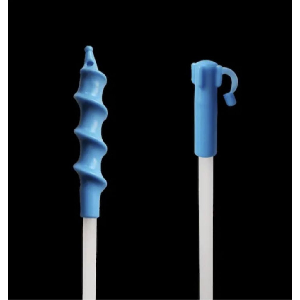10pcs kateter babi spiral alat ib hewan babi spiral chateter pig ( inseminasi buatan )