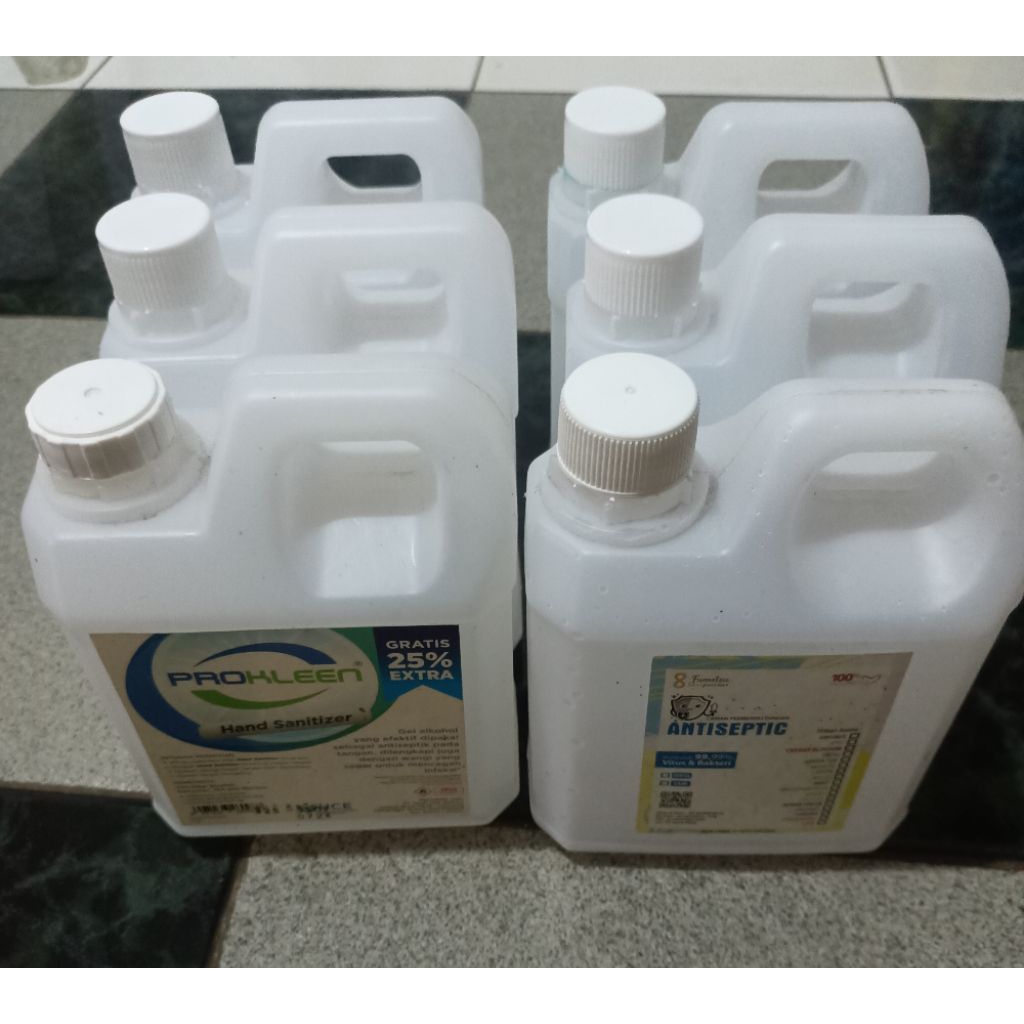 Jerigen bekas 1 liter 6pcs 10000