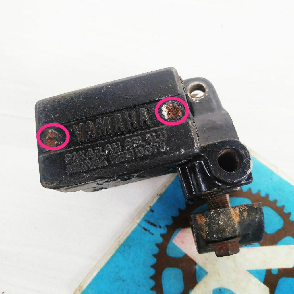 bahan master rem cakram rx king lama cobra original second