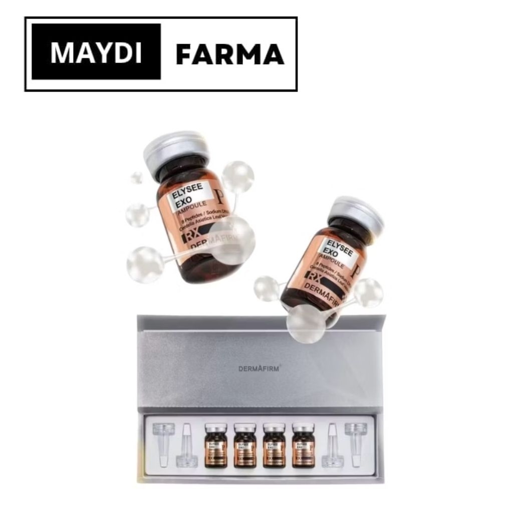 Dermafirm Elysee Serum Exosome Centella Asiatica PDRN DNA Salmon bpom - 1 box isi 4 ampul